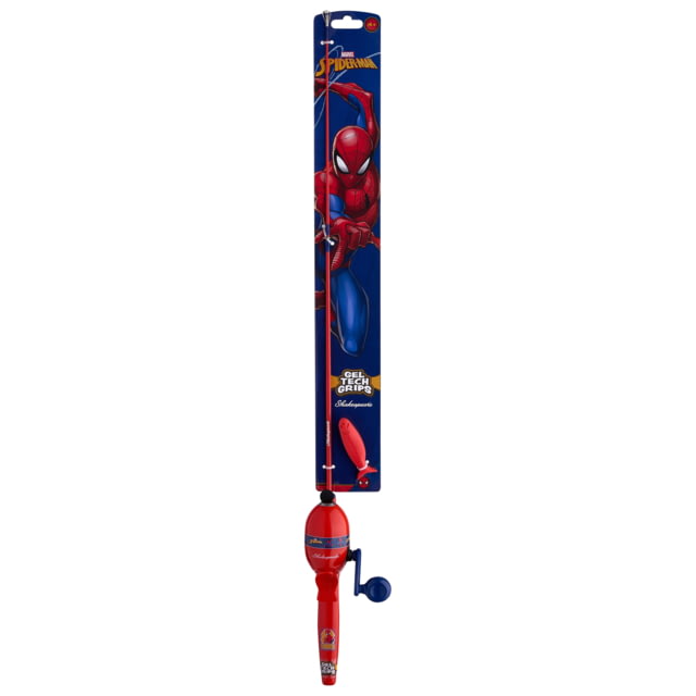 Shakespeare Marvel Spider-Man Beginner Kit 3.1/1 5 2ft. 6in. Rod Length Medium Power 1 Piece Rod