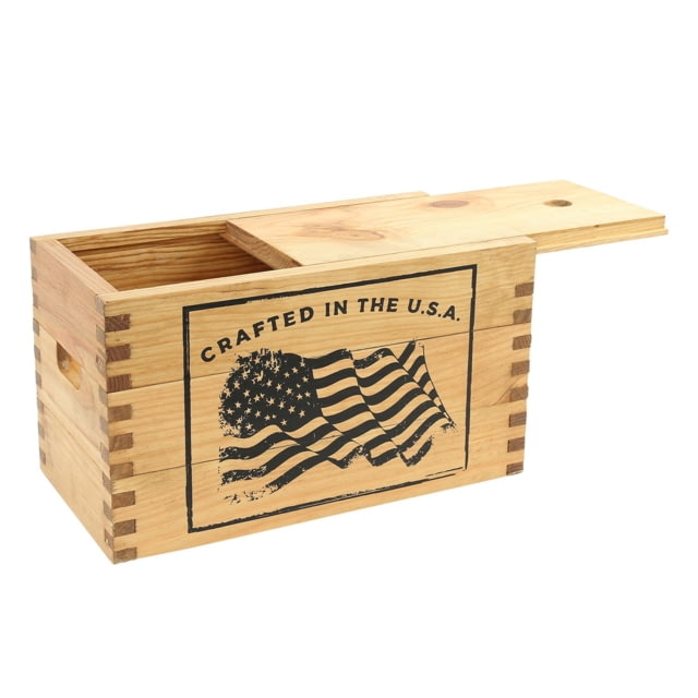 Sheffield Standard Pine Craft Box Crafted in USA Design Brown