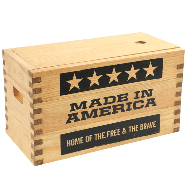Sheffield Standard Pine Craft Box Free/Brave Design Brown