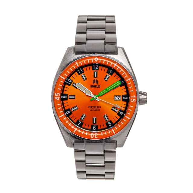 Shield Nitrox Watch - Men's Date Orange 42mm