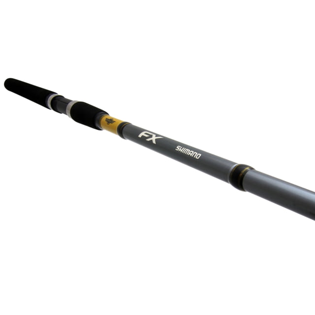 Shimano Fx Aeroglass Spin Rod Fast Medium 2 Piece 1/4-5/8oz 10-30 Braid Aluminum Oxide Guides Eva Handle 7'