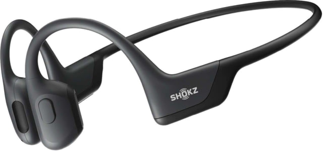 Shokz Openrun Pro Premium Bone Conduction Open-Ear Sport Headphones Black