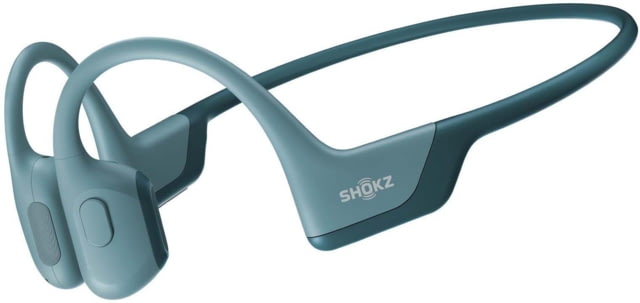 Shokz Openrun Pro Premium Bone Conduction Open-Ear Sport Headphones Blue