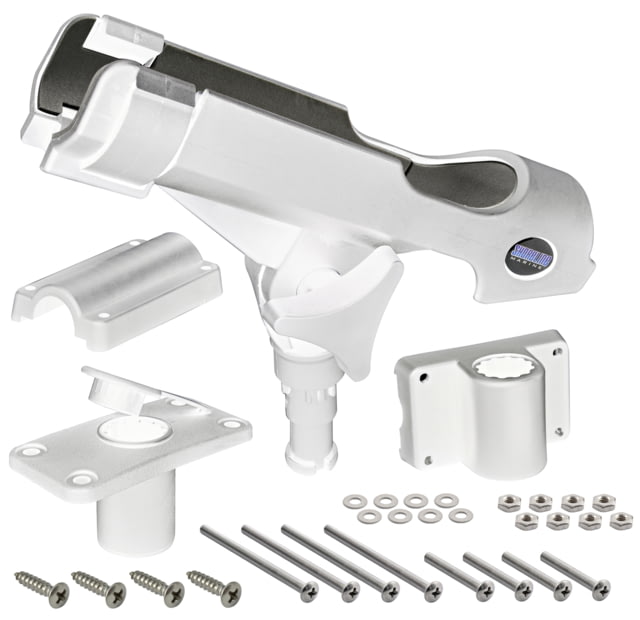 Shoreline Marine Rod Holder Univer Mounts white