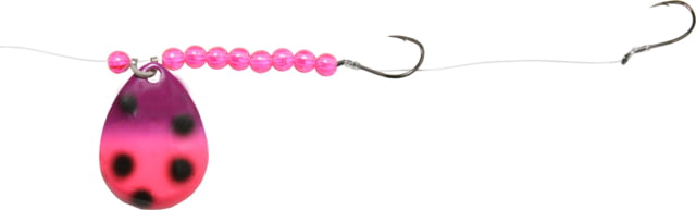 Shur Strike Elite Crawler Rig Number 4 Colorado Hex Dbl. Hook 72in - Blueberry Muffin