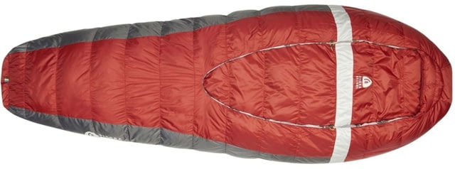 Sierra Designs Backcountry Bed 650F 20 Deg Sleeping Bag Red Regular