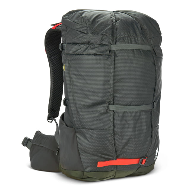 Sierra Designs Flex Hike 20-30L Backpacks Peat/Fiery Red