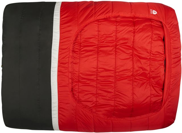 Sierra Designs Frontcountry Bed 20F Degrees Sleeping Bags Red/Grey Queen