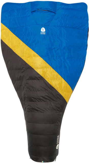 Sierra Designs Nitro Quilt 800F 35 Degrees Sleeping Bags Blue/Yellow/Black Regular