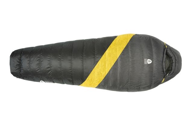 Sierra Designs Nitro UL 0 Sleeping Bag 800 DriDown-Grey/Yellow/Peat-Long