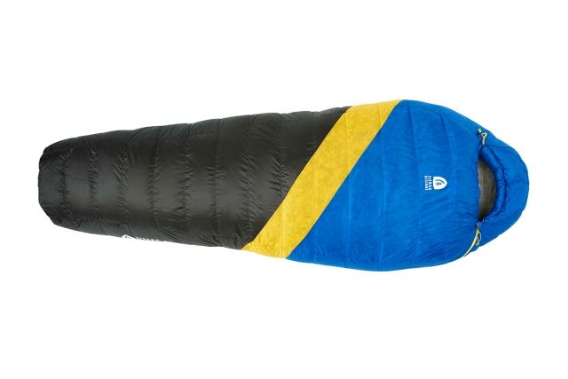 Sierra Designs Nitro UL 35 Sleeping Bag 800 Dridown-Blue/Yellow/Peat-Long