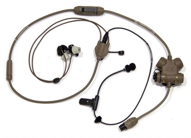 Silynx Clarus Headset w/ CA0004-04 adaptor cable Tan