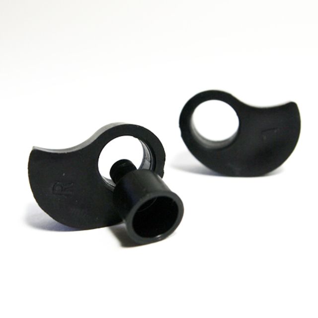 Silynx Custom Moldable Ear Retainers Black