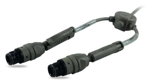 Silynx Dual Comms Splitter Black