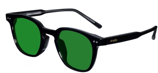 Simplify Alexander Polarized Sunglass Black/Green One Size