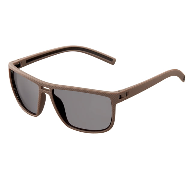 Simplify Barrett Sunglasses Grey Frame Black Polarized Lens Grey/Black One Size