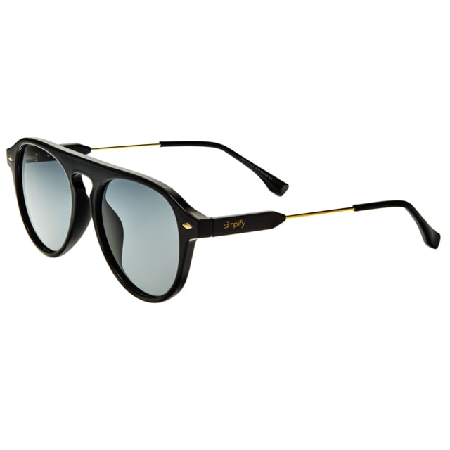 Simplify Carter Polarized Sunglasses Black Frame Black Lens Black/Black One Size
