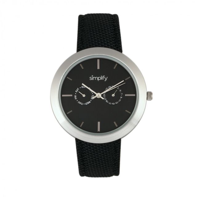 Simplify The 6100 Watches Black One Size