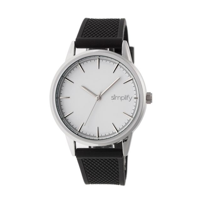Simplify The 5200 Strap Watches Silver One Size