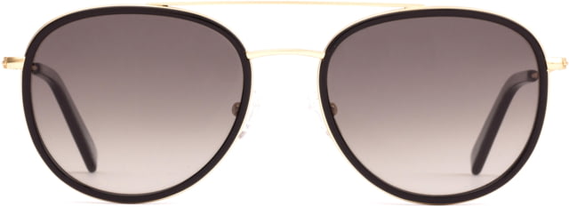 Sito Kitsch Sunglasses Black/Gold Frame Horizon Polarized Lens
