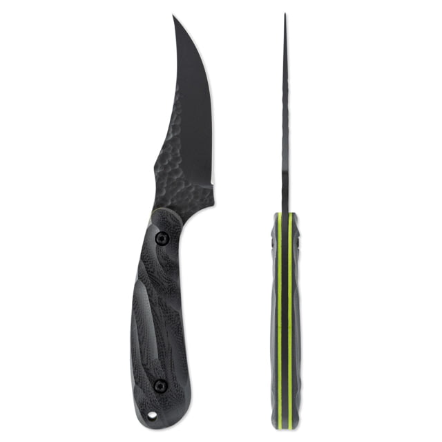 Skallywag Tactical Skallywag Tactical Scorpion Pro Fixed Blade Knife 2.75in Steel 440c Persian G10 Zombie Green Handle Black Scorpion Pro - Zombie Green