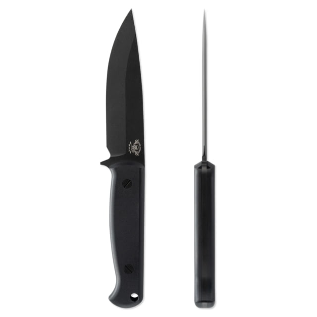 Skallywag Tactical Skallywag Tactical Wanderer Fixed Blade Knife 4.75 in 154CM Straight Back Blade G10 Handle Black