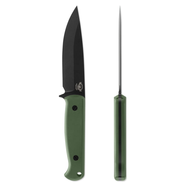 Skallywag Tactical Skallywag Tactical Wanderer Fixed Blade Knife 4.75 in 154CM Straight Back Blade G10 Handle Green
