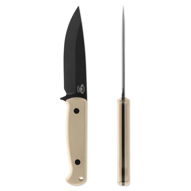 Skallywag Tactical Skallywag Tactical Wanderer Fixed Blade Knife 4.75 in 154CM Straight Back Blade G10 Handle Tan