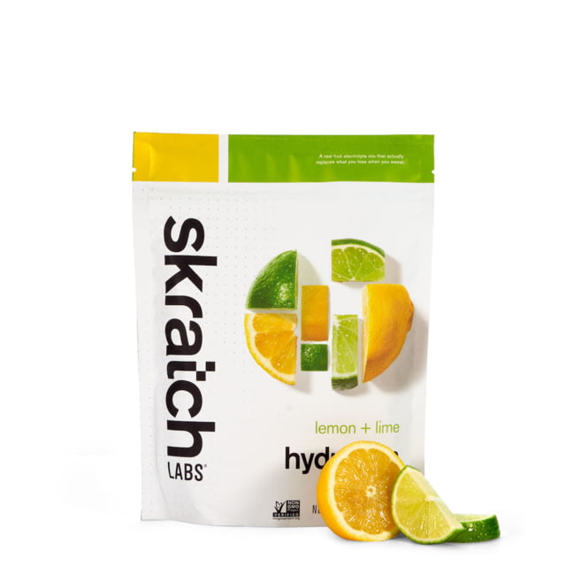Skratch Labs Hydration Sports Drink Mix Lemons + Limes 440g 20 Serving Bag