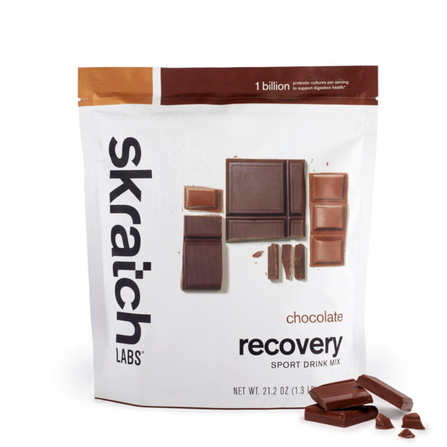 Skratch Labs Recovery Sport Drink Mix Chocolate 600g 12 Serving Bag