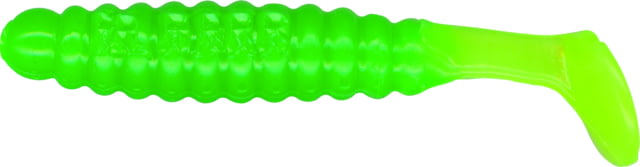 Slider Crappie Panfish Grub 18 1.5in Grass Hopper