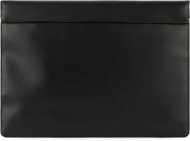 SLNT Faraday Laptop Sleeve Black Leather 13/14in