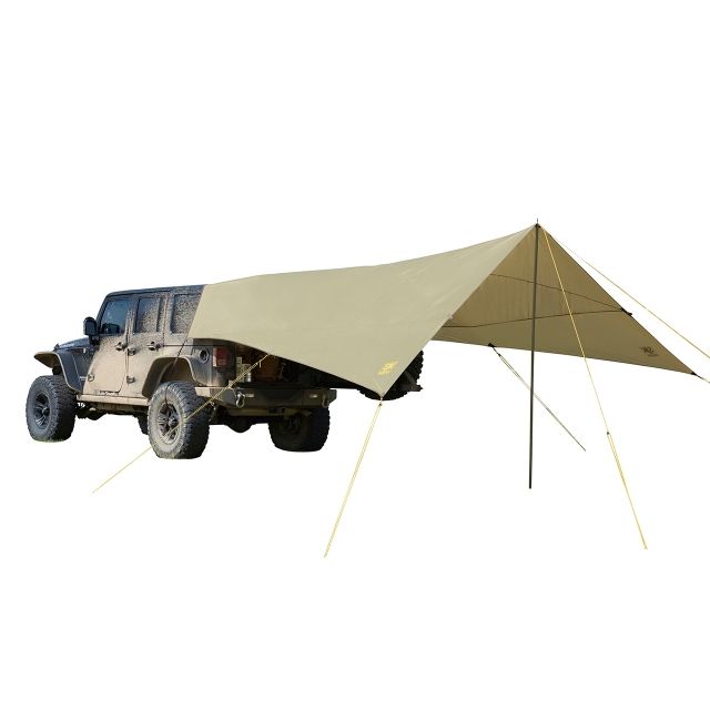 Slumberjack Roadhouse Tarp 2 Steel Poles Khaki