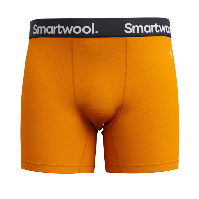 Smartwool Active Boxer Brief Boxed - Men's Marmalade Medium