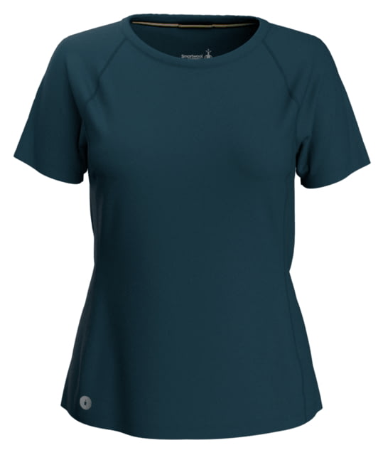 Smartwool Active Ultralite Short Sleeve - Women's Twilight Blue Large