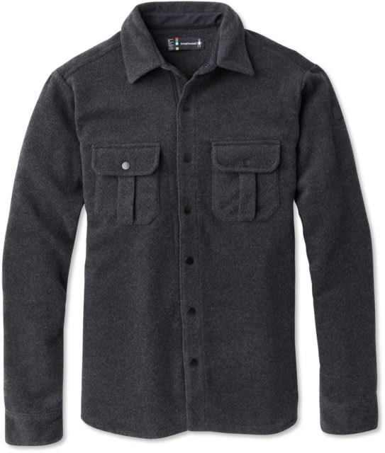 Smartwool Anchor Line Shirt Jacket - Men's Charcoal Heather Extra Large