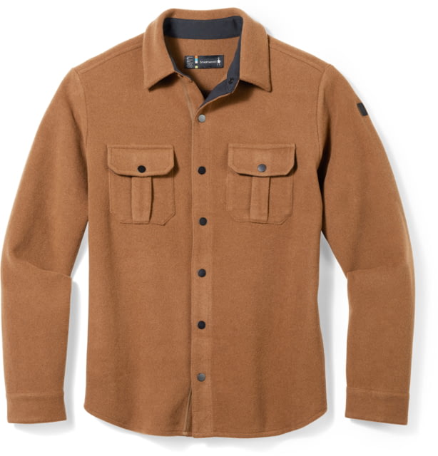 Smartwool Anchor Line Shirt Jacket - Men's H58 Whiskey Small