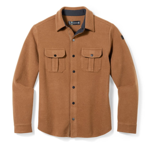 Smartwool Anchor Line Shirt Jacket – Men’s Whiskey 2XL