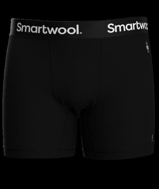 Smartwool Boxer Brief Boxed - Men's Black Large  BLACK-L