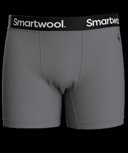 Smartwool Boxer Brief Boxed - Men's Medium Gray Heather Medium