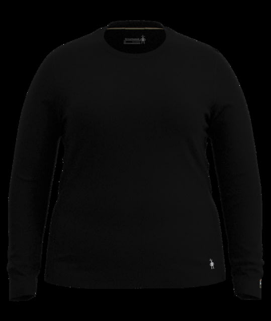 Smartwool Classic All-Season Merino Base Layer Long Sleeve Plus - Women's Black 2X  BLACK-2X