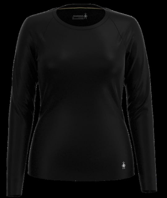 Smartwool Classic All-Season Merino Base Layer Long Sleeve - Women's Black Extra Large  BLACK-XL