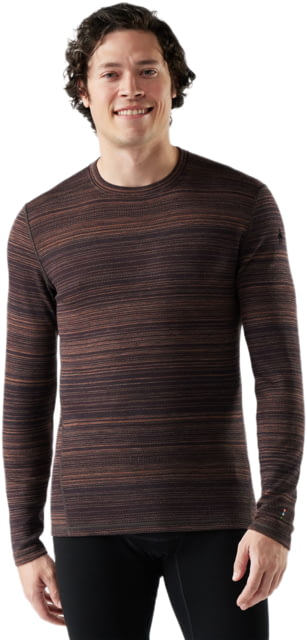 Smartwool Smartwool Classic Thermal Merino Base Layer Crew - Men's Mink Color Shift Medium