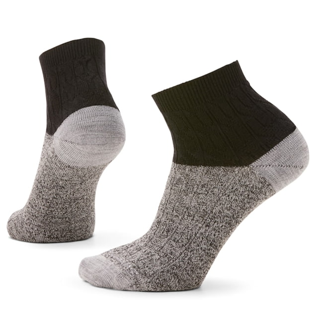Smartwool Everyday Cable Ankle Socks Black Extra Large