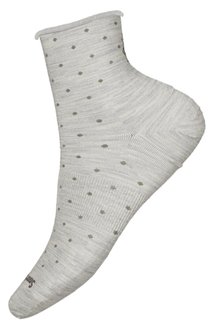 Smartwool Everyday Classic Dot Ankle Socks - Women's Ash Large  ASH-L