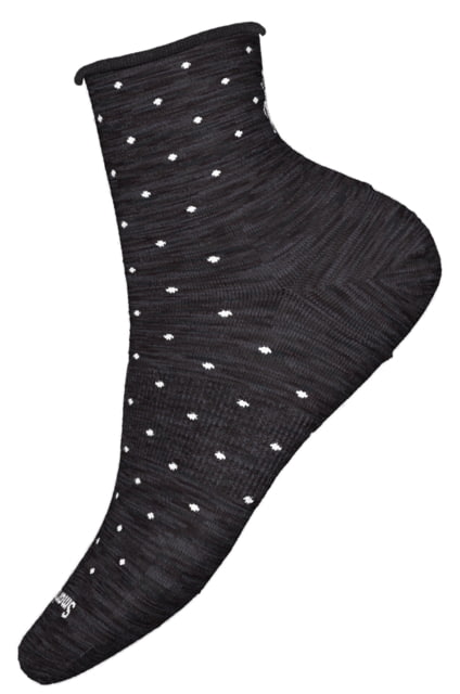 Smartwool Everyday Classic Dot Ankle Socks - Women's Charcoal Medium