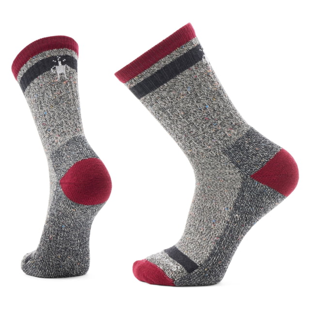 Smartwool Smartwool Everyday Cozy Larimer Crew Socks Tibetan Red Large