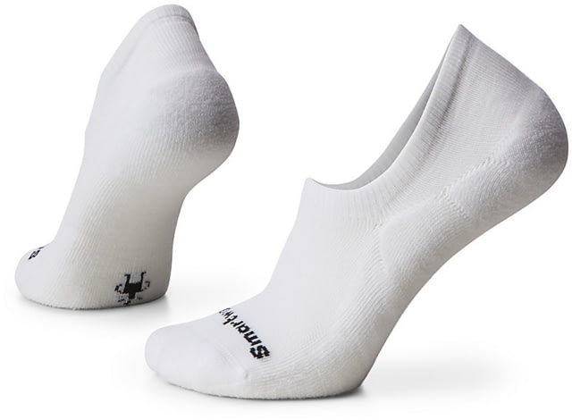 Smartwool Everyday Cushion No Show Socks White Medium  WHITE-M