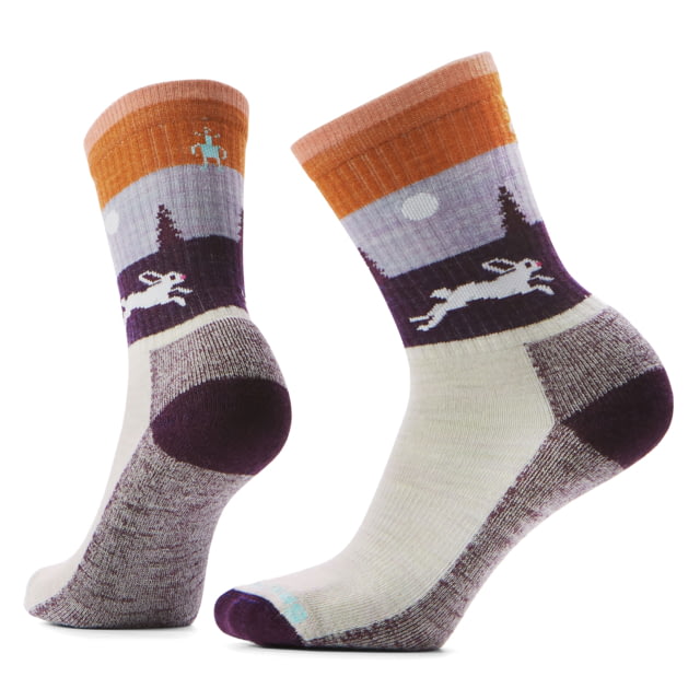Smartwool Smartwool Everyday Hare Chase Crew Socks - Women's Moonbeam Small