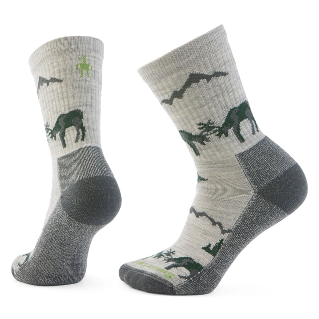 Smartwool Smartwool Everyday Horns Clash Crew Socks Ash Small